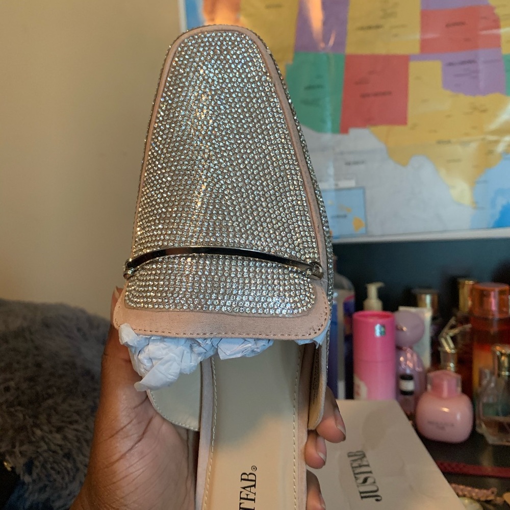 Always shining Blush Flats. They are brand new!